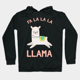 Fa La La Llama - Funny Christmas Ugly Sweater Llama Hoodie